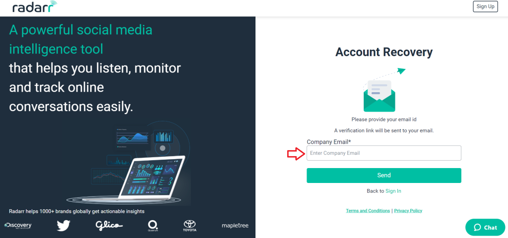 Radarr Account Recovery