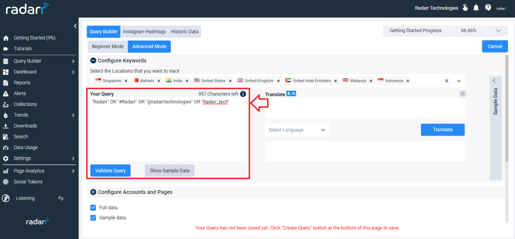 Enter-keywords-Radarr-query-builder